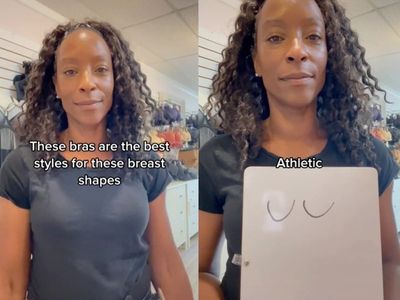 The best bra styles for different breast shapes, according to an expert