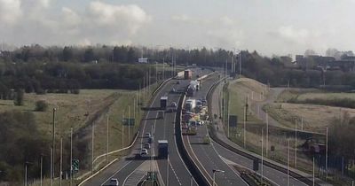 Tragedy as woman killed after horror crash on busy Lanarkshire road