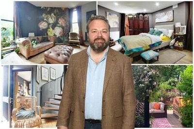 Comedian Hal Cruttenden lists ‘Marmite Towers’ home with zig-zag walls for sale for £1.2 million in Enfield