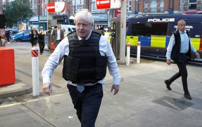 Video appears to capture Johnson taking part and speaking to man in police raid