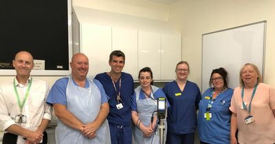 Northumbria Healthcare introduces new laser treatment for bladder cancer patients - that helps deal with small tumours