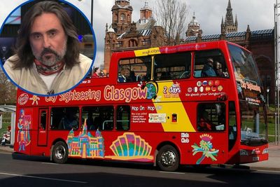 Neil Oliver stays on as voice of Scottish tour bus despite Holocaust denier interview