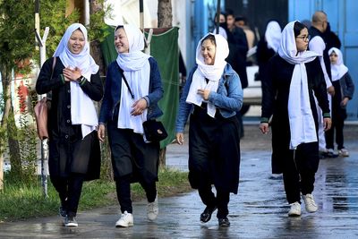 Taliban official says Islam grants women right to education, work