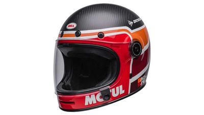 Bell X RSD Bullitt Carbon Mulholland Helmet Honors Vintage Racing