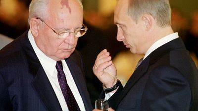 Vladimir Putin and Mikhail Gorbachev's competing visions for Russia's future ultimately saw the two men turn on each other