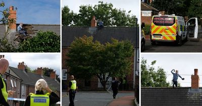 Man who climbed onto roof in stand-off with police in Walker now believed to be down