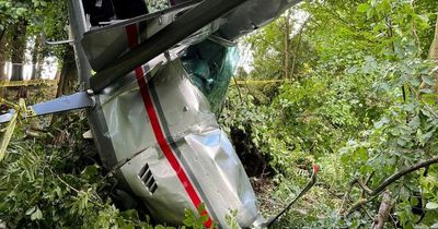 Pilot and passenger make 'miraculous' escape after plane crash