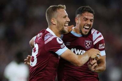 West Ham 1-1 Tottenham: Tomas Soucek earns derby point for Hammers with Spurs below-par once again