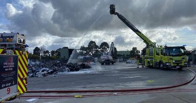 Gungahlin recycling facility fire extinguished