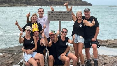 Corticobasal syndrome can't stop Matt Follows from reaching the tip of Cape York