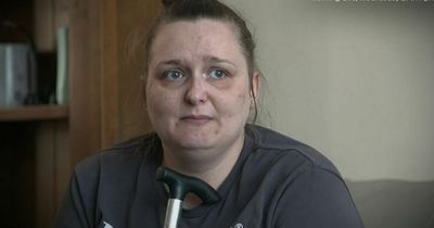 Poverty-stricken Leeds mum breaks down in tears as she speaks about daughter 'sleeping on a beanbag'
