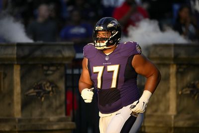 Ravens OT Daniel Faalele returns to practice on Wednesday