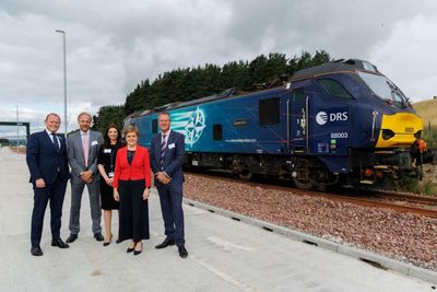 Investment pays off as Nicola Sturgeon opens freight facility