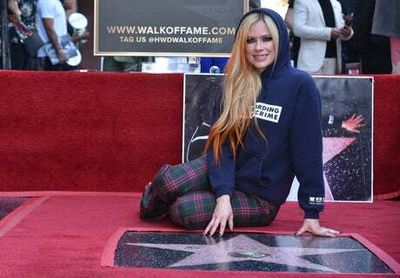 Avril Lavigne dubbed ‘epitome of a rock star’ as Hollywood Walk of Fame star unveiled