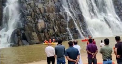 Six family members die trying to save sisters who drowned taking selfie at waterfall