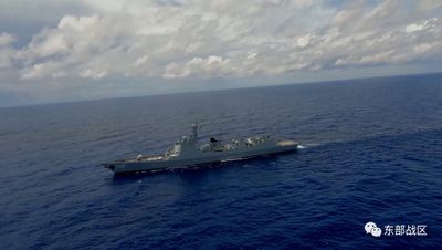 China has been simulating attacks on U.S. Navy ships, Taiwan says