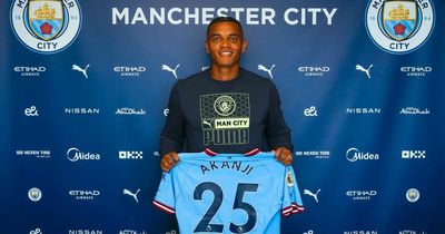 Man City confirm Manuel Akanji signing and squad number ahead of Aston Villa fixture