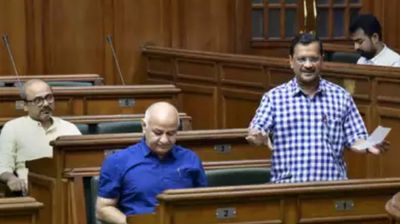 Confidence motion tabled by CM Kejriwal passed by Delhi Assembly