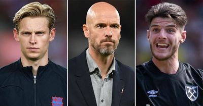 Erik ten Hag's top 6 Man Utd targets - and where they stand going into deadline day