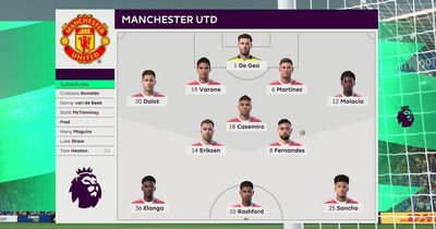 We simulated Leicester City vs Man United to get a score prediction