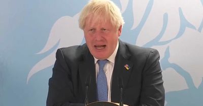 Boris Johnson says 'time will tell' what he'll do next amid comeback plot claims