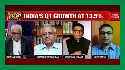 ‘Fantastic number’: TV anchors miss the nuance in 13.5% GDP growth