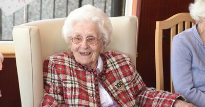 TV star delights great grandmother with special song on her 100th birthday