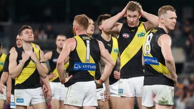 Damien Hardwick says AFL score review system is 'not good enough' after Richmond's finals loss to Brisbane