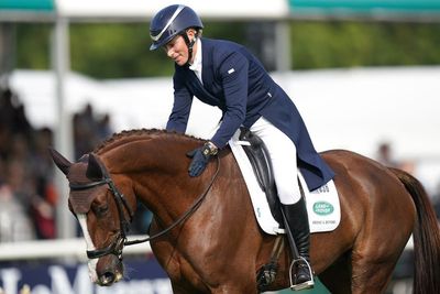Sarah Bullimore secures narrow overnight lead at Burghley Horse Trials