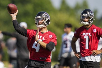 Falcons 53-man roster: Marcus Mariota out, Elijah Wilkinson in