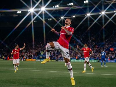 Jadon Sancho’s winner continues Manchester United’s revival at Leicester