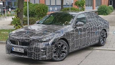 2024 BMW 5 Series Caught With Grille Showing In New Spy Photos