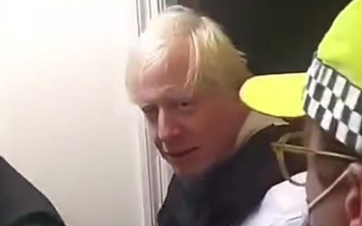 Rapper wakes to find Boris Johnson on police raid of his home