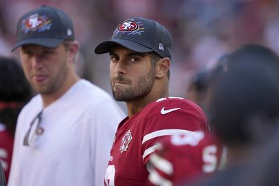 John Lynch, Jimmy Garoppolo confirm teams were interested in trading for QB