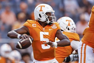 Tennessee QB Hendon Hooker scores 4 TDs in blowout win vs. Ball State