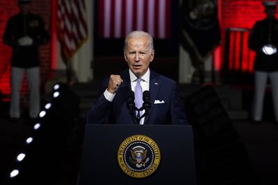 Biden warns ‘extremist’ Trump Republicans threaten US democracy