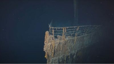 Titanic video reveals new details about ship and wreck's rate of decay