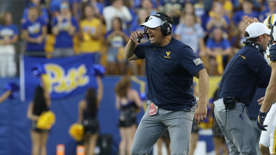 WVU’s Brown Upset With Refereeing vs. Pitt: ‘Don’t Ask Me What Targeting Is’