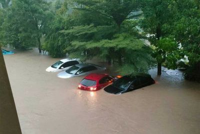 Floods in Thalang as downpours batter Phuket