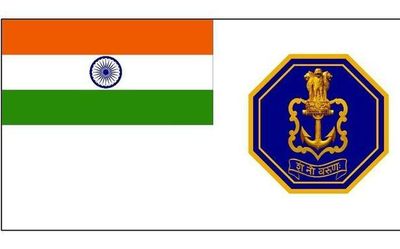 Prime Minister Narendra Modi unveils Indian Navy’s new ensign