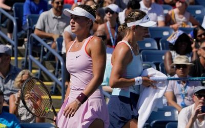 Ukraine’s Marta Kostyuk rejects handshake from Belarus’s Victoria Azarenka at US Open