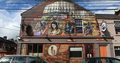 A mural of The Corrs has appeared in their hometown leaving fans divided