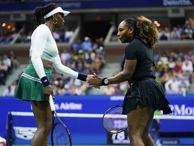 Serena, Venus Williams lose in first round of US Open doubles