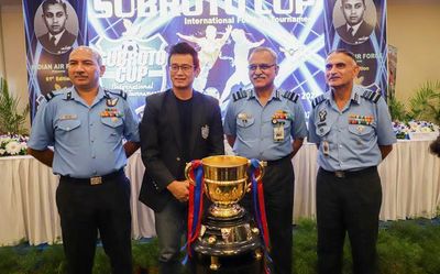 In Bhaichung Bhutia's presence, kit, official ball and trophies of 61st Subroto Cup unveiled