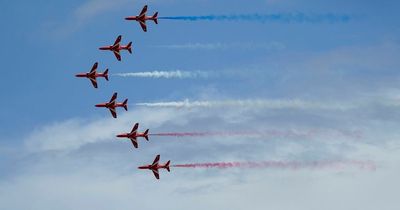 Red Arrows to fly over East Midlands as part of huge display