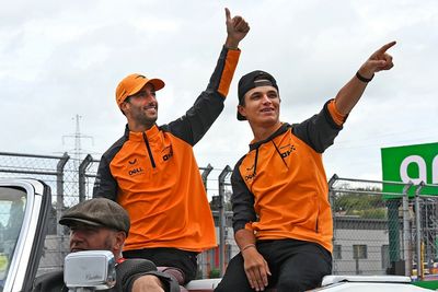 Norris rubbishes supposed rift with McLaren F1 team-mate Ricciardo