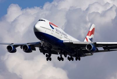 British Airways passengers dropped 80 per cent from 2019 to 2021