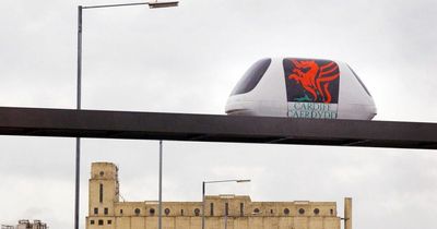 The failed monorail idea that would have seen driverless cabs carrying passengers around Cardiff