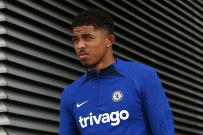 First pictures as Wesley Fofana trains with Chelsea ahead of possible debut in West Ham derby
