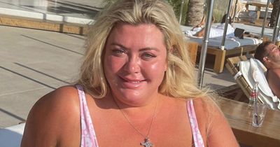 Gemma Collins says she's stopped editing holiday photos as she appears to pose nude